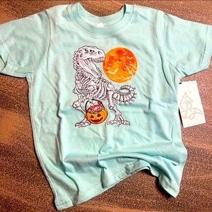 Boy’s Halloween dinosaur tshirt